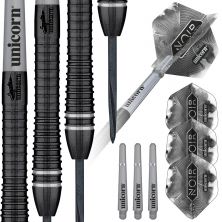 GARY ANDERSON NOIR PHASE 6 STEEL TIP DART SET 90% TUNGSTEN