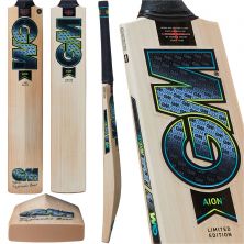 GM Aion L555 Cricket Bat — Prime English Willow · SH Senior Full Size · DXM · ToeTek · GMNow 