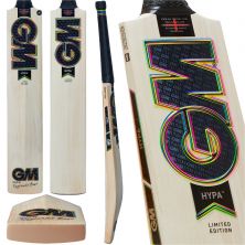 GM Hypa L555 Cricket Bat — Prime English Willow · SH Senior Full Size · DXM · ToeTek · GMNow 