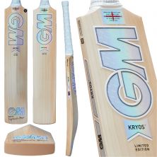 GM Kryos L540 Cricket Bat — Prime English Willow · SH Senior Full Size · DXM · ToeTek · GMNow 