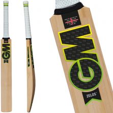 GM Zelos Cricket Training Catching Practice Bat — Prime English Willow · Ideal For Coaches · One Size 