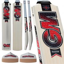 GM Radon Cricket Bat — Prime English Willow · SH Senior Full Size · DXM · ToeTek 
